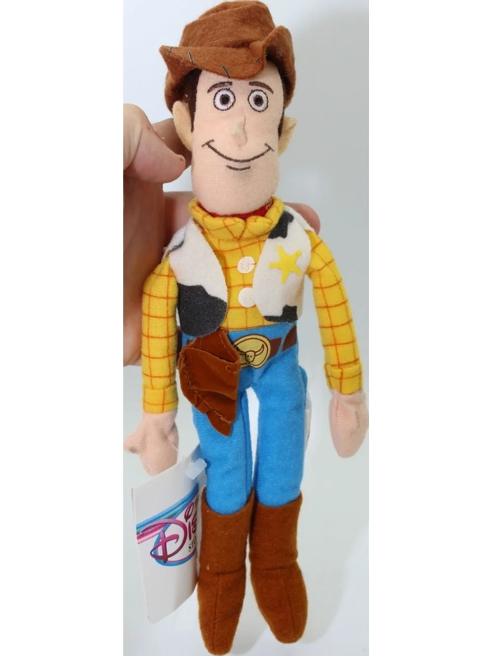 VTG 1995 Disney Parks Pixar Toy Story Mini Bean Bag Sheriff Woody Plush 9